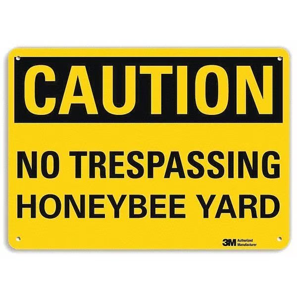 Caution Sign, 10 in H, 14 in W, Aluminum, Horizontal Rectangle, English, U4-1555-NA_14x10, LYLE, Mfr# U4-1555-NA_14x10