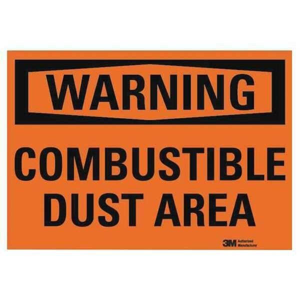 Warning Sign, 10 in H, 14 in W, Horizontal Rectangle, English, U6-1043-RD_14X10, Lyle, Mfr#: U6-1043-RD_14X10