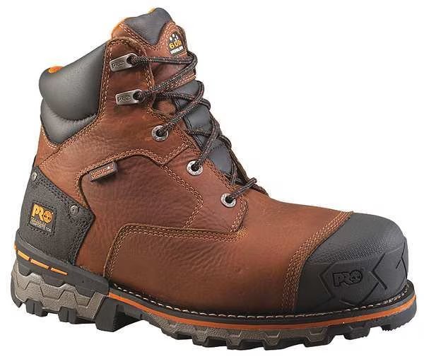 Work Boots, Mens, 8-1/2, M, Lace Up, Brown, PR, TIMBERLAND PRO, Mfr# 92641