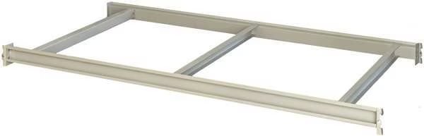 Shelf, 48 in D, 48 in W, 1 Shelves, HALLOWELL, Mfr# HBRL4848PL