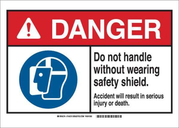 Danger Sign, Do Not Handle, B-302, 7