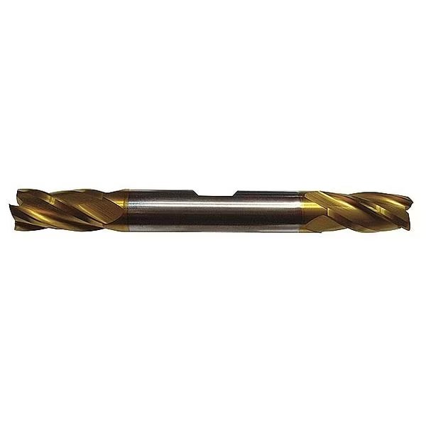 Carbide End Mill, Sq, 3/8, 3/4 Cut L, YG-1 TOOL CO, Mfr# 13584TN