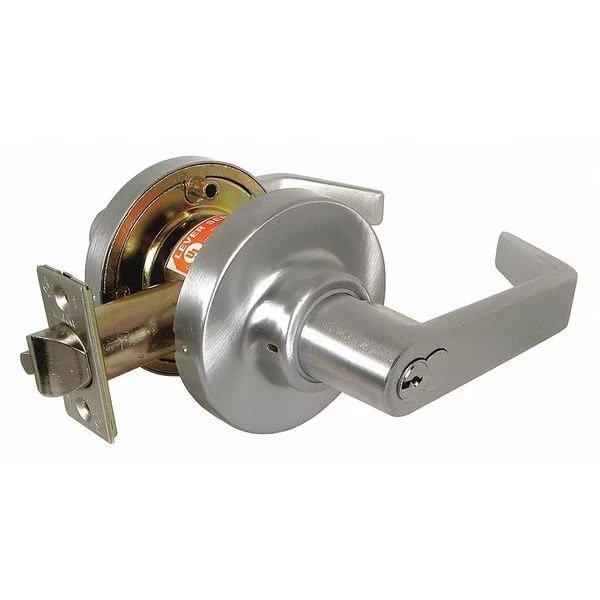 Lever Lockset, Mechanical, Entrance, Grd. 1, MARKS USA, Mfr# 195RAB/10B-F20