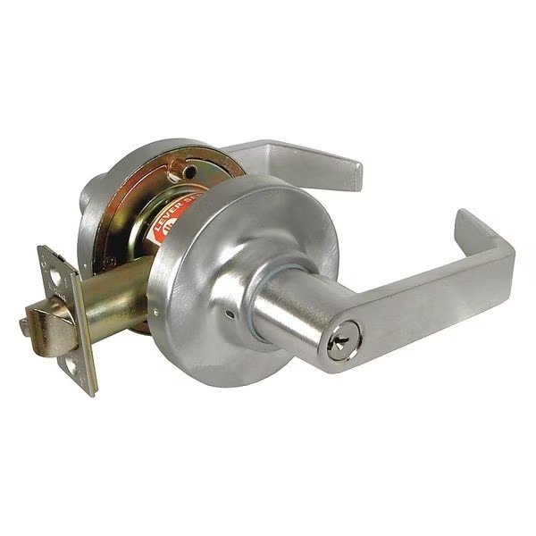 Lever Lockset, Mechanical, Classroom, Grd.1, MARKS USA, Mfr# 195S/26D