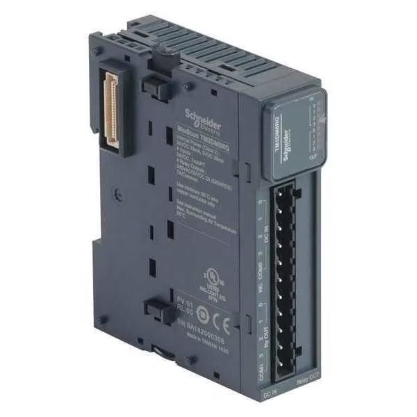 Ext Module, TM3, 4 inputs, 4 outputs, Schneider Electric, Mfr#: TM3DM8RG