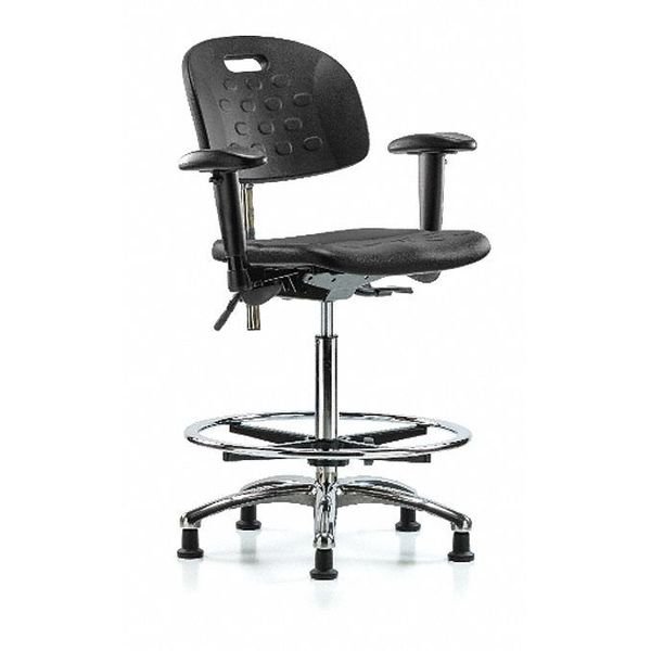 Vinyl Clean Room Chair, 24-3/4