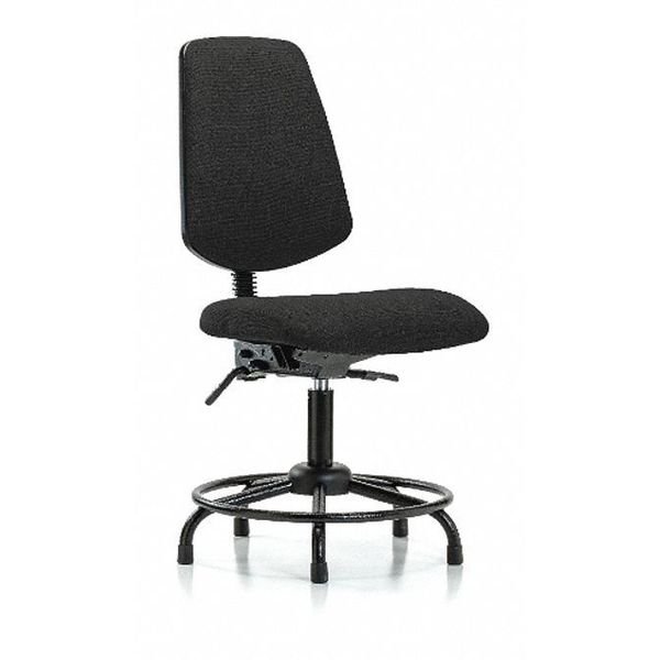 Fab Med Bench Chair, Bk, RT, Glds, Blk, Frame Material: Powder Coated Steel, BLUE RIDGE ERGONOMICS, Mfr# BR-FMBCH-MB-RT-T1-A0-RG-F42