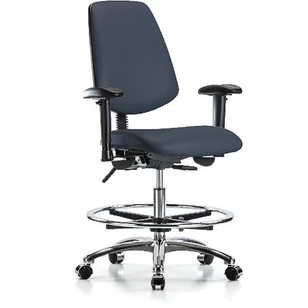 Medium Bench Chair, Vinyl, 22
