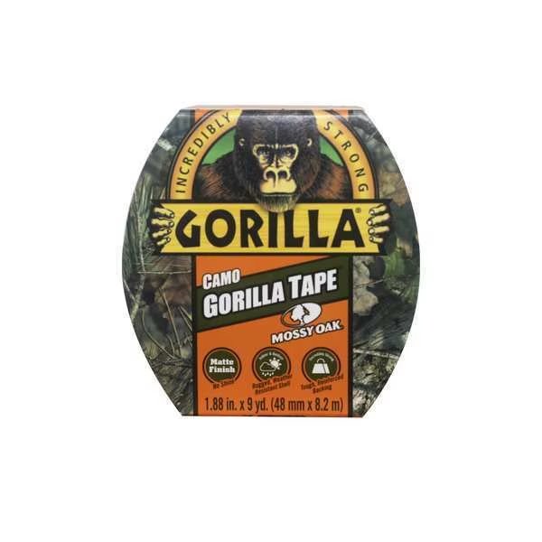 Duct Tape, 2 In x 9 yd, 13 mil, Camouflage, GORILLA GLUE, Mfr# 6010902