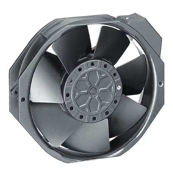 Axial Fan, 115V AC, 1 Phase, 654 cfm, 5 15/16 in W., Ebm-Papst, Mfr#: W2E142-BB05-01