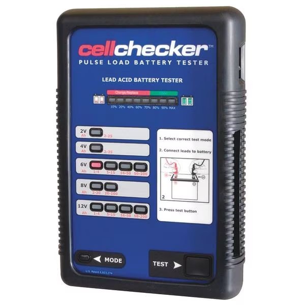 Pulse Load Battery Tester, 12inH x 10inL, Sdi, Mfr#: CELL03