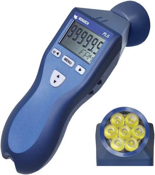 Pocket LED Strobe, RPM 30-300,000, Monarch, Mfr#: 6235-010