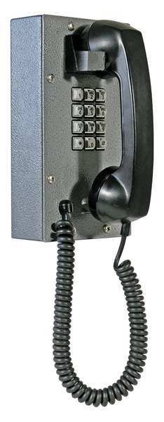 Compact Steel Telephone, Indoor, VoIP, GUARDIAN TELECOM, Mfr# SCT-30-V