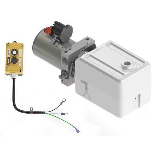 Power Unit, 1 Stage, 12VDC, 3000 psi, Monarch, Mfr#: M-3554-0157