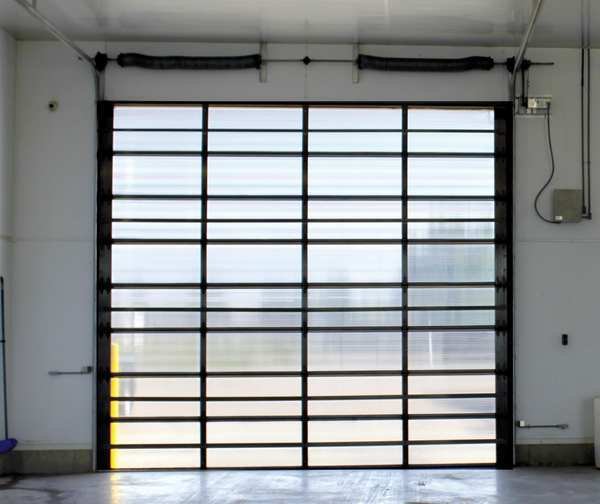 Dock Door, Aluminum, 8 ft H x 10 ft W, SURVIVOR, Mfr# G-SGT10X08-SL