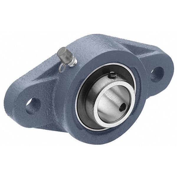 Flange Bearing, 2-Bolt, Ball, 3/4