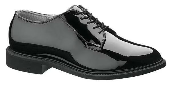 Boots, Mens, 11-1/2D, Lace, Black, PR, BATES, Mfr# E00941