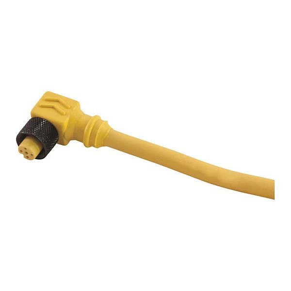 Cordset, Single Key, PVC, F, 5 Pole, 6.6 ft., REMKE, Mfr# 305C0066J