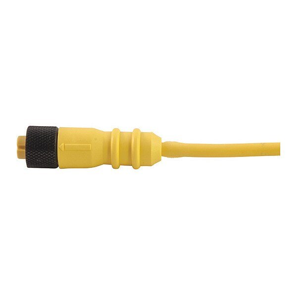 Cordset, Single Key, Female, 5 Pole, 6.6 ft., REMKE, Mfr# 505A0066AB9