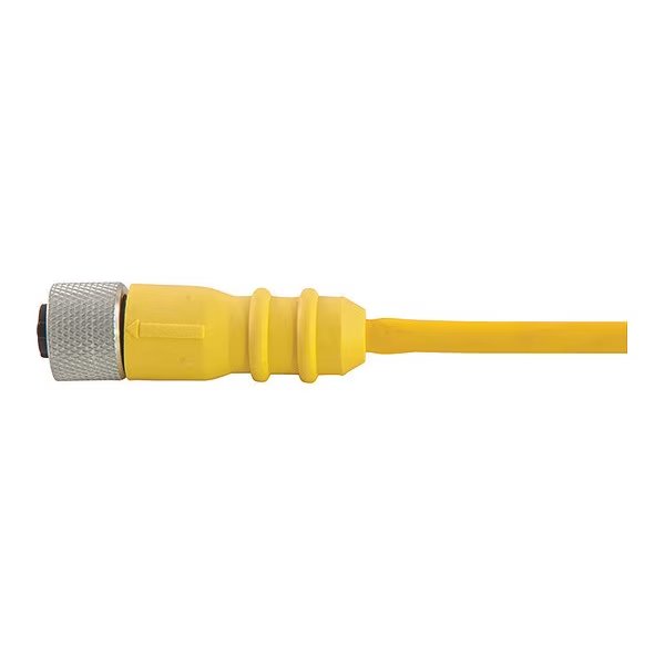 Cordset, D Key, PVC, Female, 4 Pole, 20 ft., REMKE, Mfr# 204A0200G