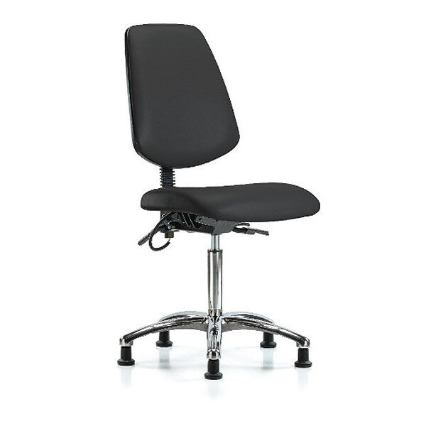 ESD Vin Med Ben Chair w/ Med Bk EG BLK, Blue Ridge Ergonomics, Mfr#: BR-ESD-VMBCH-MB-CR-T1-A0-NF-EG-ESDBLK