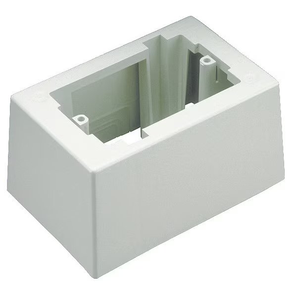 Junction Box, Low V, Adh, Iw, 1-Gang, Deep, PANDUIT, Mfr# JB1DIW-A