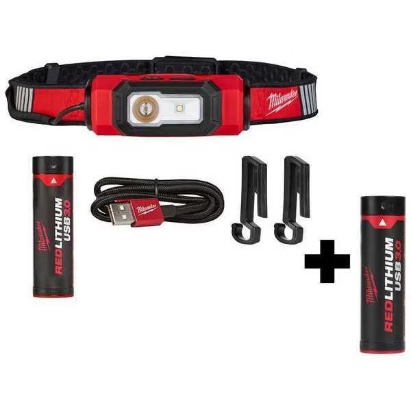 BEACON Hard Hat Light and USB 3.0 BAT, MILWAUKEE TOOL, Mfr# 2116-21, 48-11-2131