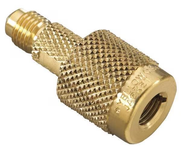 Quick Coupler, Low Loss, 1/4 In MxF, 0 Deg