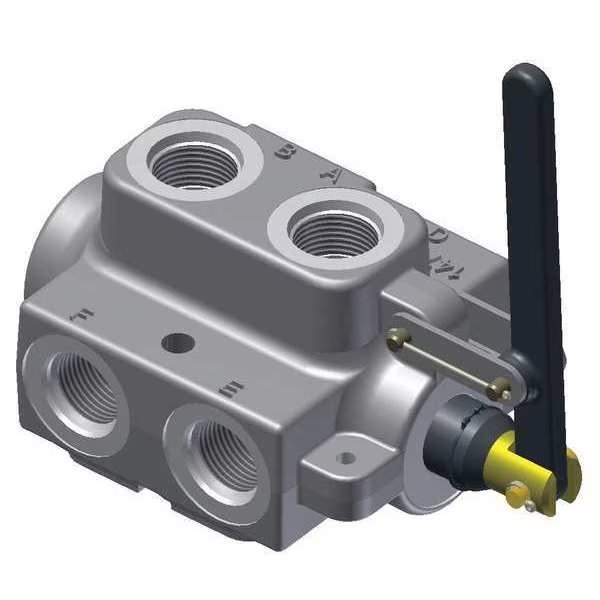 Hydraulic Selector Valve, 6 Way, PARKER GRESEN, Mfr# DS-75