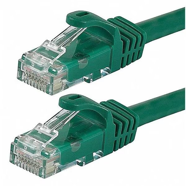 Ethernet Cable, Cat 6, Green, 7 ft., Monoprice, Mfr#: 9850