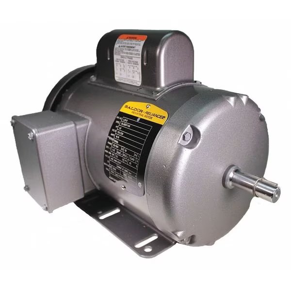 Capacitor-Start General Purpose Motor, 1 1/2 HP, 115/230V AC Voltage, 56H Frame, 3,450 Nameplate RPM, BALDOR-RELIANCE, Mfr# L3513