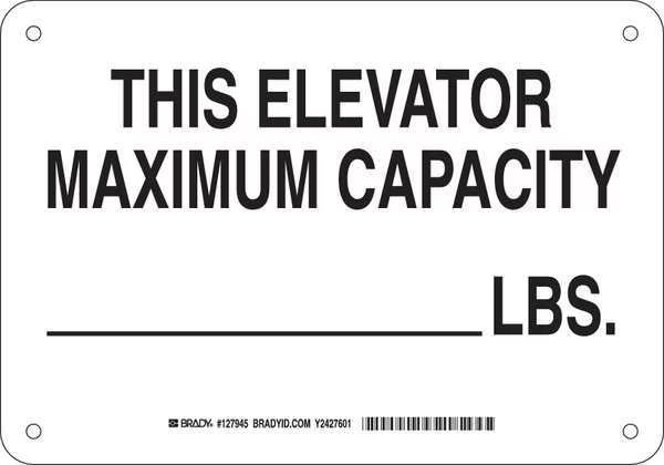 Facility Sign, Plastic, 7X10