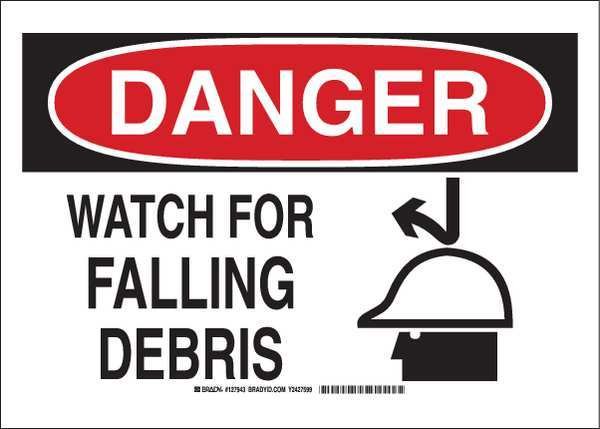 Danger Sign, 10X14, Width: 14