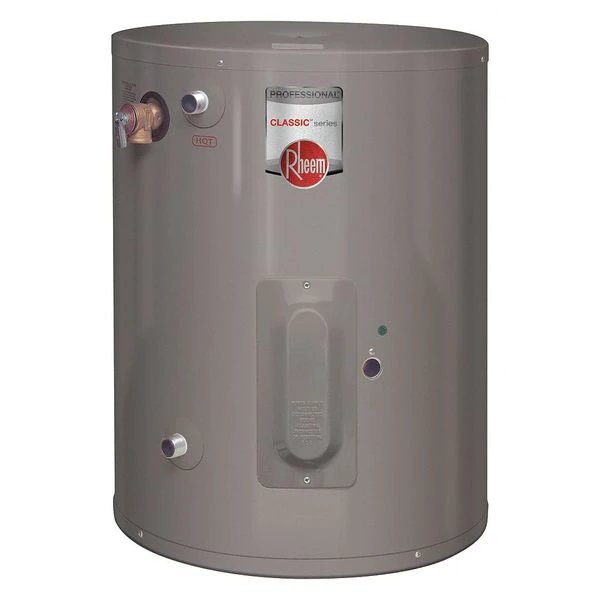 30 gal., 120 VAC, 16.7 A Amps, Residential Electric Water Heater, Rheem, Mfr#: PROE30 1 RH95 POU