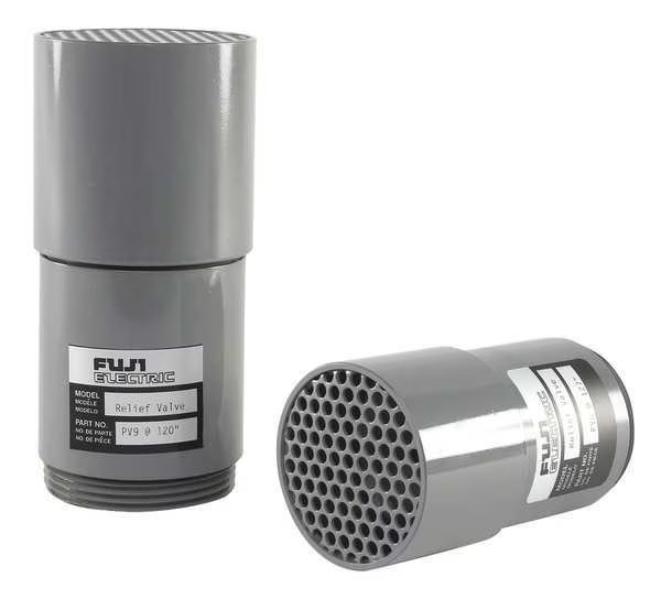 Blower Relief Valve, Pressure, 118, 1-1/2in, Fuji Electric, Mfr#: PRV307