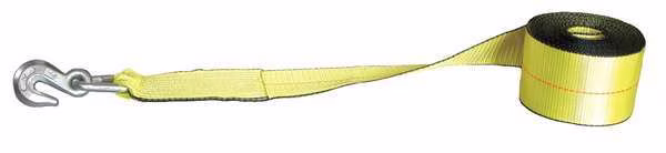 Tiedown, Winch Strap, WLL5000 lb, Grab Hook, Lift-All, Mfr#: TE61212