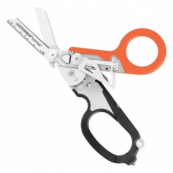 Medical Shears, Black/Orange, 8-18 in. L, Leatherman, Mfr#: 832154