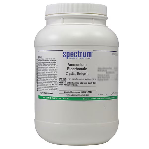 Ammonium Bicarbonate, Crystal, Reagent, PK4, Spectrum, Mfr#: A1125-2.5KG76