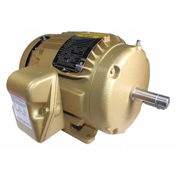 3-Phase General Purpose Motor, 2 HP, 145T Frame, 208-230/460V AC Voltage, 3,490 Nameplate RPM, BALDOR-RELIANCE, Mfr# EM3586T