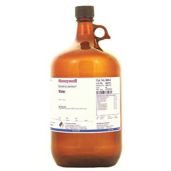 Water, 7732-18-5 CAS Number, Honeywell Burdick & Jackson, Mfr#: 365-4-S