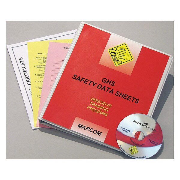Safety Training DVD, Chemical/Hazmat, MARCOM, Mfr# V0001559EO