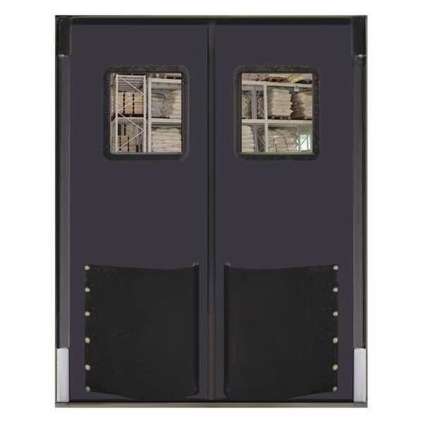 Swinging Door, 8 x 7 ft, Metallic Gray, PR, CHASE, Mfr# 8496RDXHDMGR