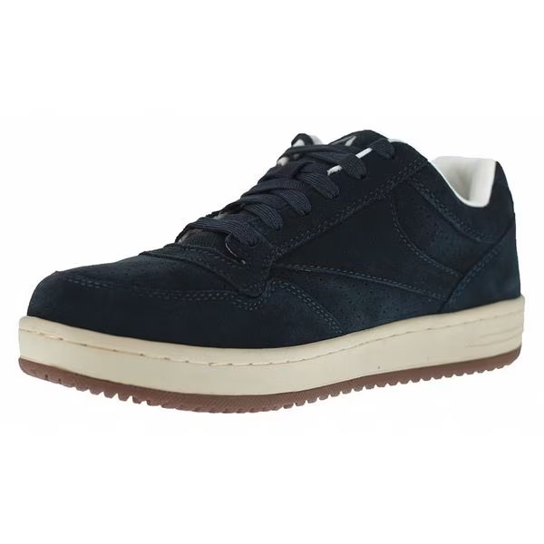 Athletic Work Shoes, Stl, Navy, 12W, PR, REEBOK, Mfr# RB1920