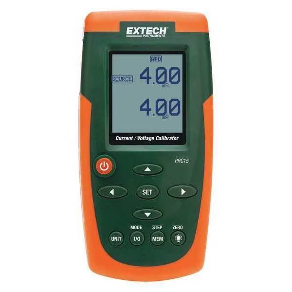 Process Calibrator, Current/Voltage, 20V, Extech, Mfr#: PRC15