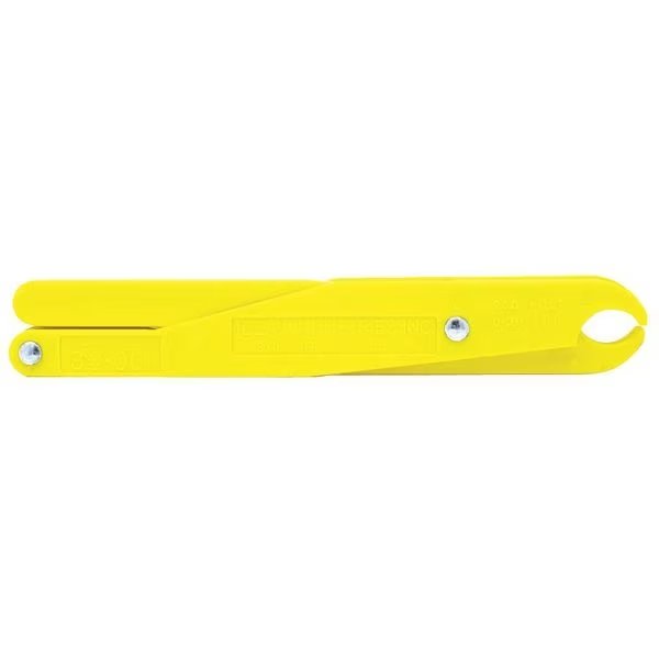 Small Fuse Puller, 5 in L, High-Dielectric, Glass-Filled Polypropylene, Yellow, Ideal, Mfr#: 34-001