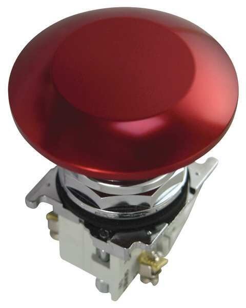 Cutler-Hammer Non-Illuminated Push Button, 30mm, Metal, EATON, Mfr# 10250T172-53