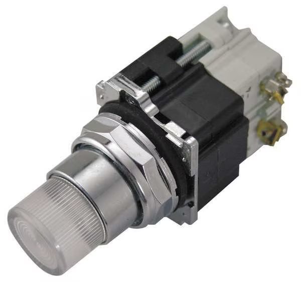 Illuminated Push Button, 30mm, Clear, EATON, Mfr# 10250T476C25-1