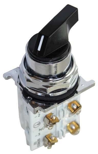 Non-Illum Selectr Swtch, 30mm, 3 Pos, Lever, EATON, Mfr# 10250T22LB