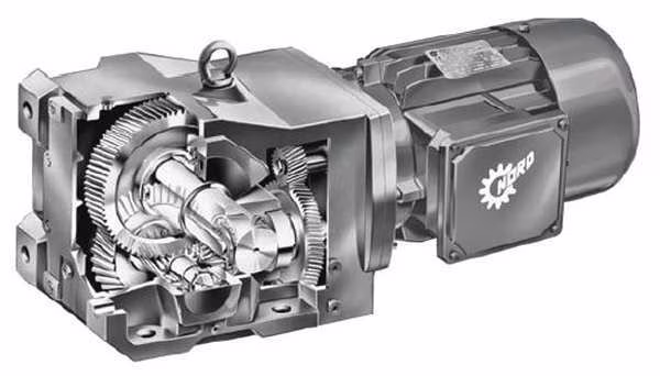 AC Gearmotor, 3,540.0 in-lb Max. Torque, 42 RPM Nameplate RPM, 230/460V AC Voltage, 3 Phase, Nord, Mfr#: SK9012.1-90SP/4-41.65-A
