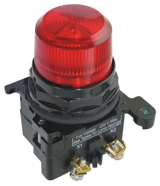 Pilot Light, 24V, Red, EATON, Mfr# E34FB197LRP24